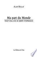 Ma part du Monde