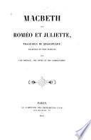 Macbeth et Roméo et Juliette