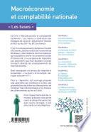 Macroéconomie et comptabilité nationale - 'Les bases'