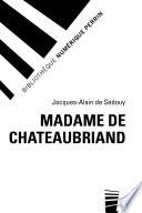 Madame de Chateaubriand