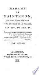 Madame de Maintenon