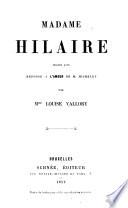 Madame Hilaire précédé d'une réponse à l'Amour de M. Michelet