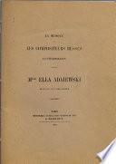Mademoiselle Ella Adaiewski
