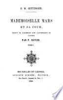Mademoiselle Mars et sa cour