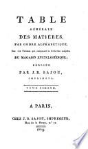 Magasin encyclopédique, ou Journal des sciences, des lettres et des arts redige par Millin, Noel et Warens