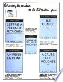 Magazine littéraire