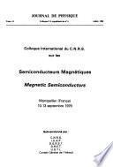 Magnetic Semiconductors