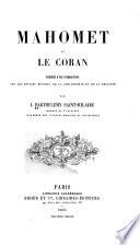 Mahomet et le Coran. Précédé d'une introduction sur les devoirs mutuels de la philosophie et de la religion ... (Extraits du Coran. Traduction de Savary.).