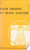 Main droite et main gauche