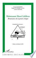 Maintenant Henri Lefebvre
