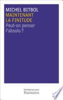 Maintenant la finitude