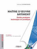 Maître d'oeuvre bâtiment