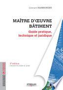 Maître d'oeuvre bâtiment