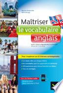 Maîtriser le vocabulaire anglais
