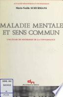 Maladie mentale et sens commun