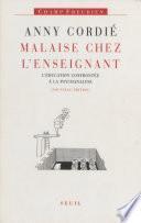 Malaise chez l'enseignant