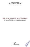 Malaise dans la transmission