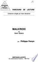 Malicroix de Henri Bosco