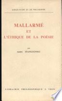 Mallarmé et l'éthique de la poésie