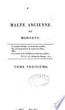 Malte ancienne et moderne