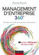 Management d'entreprise 360o