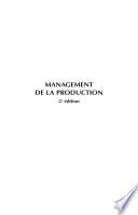 Management de la production