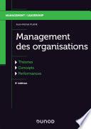 Management des organisations - 5e éd.