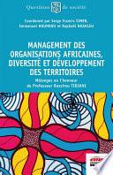 Management des organisations africaines, diversité et développement des territoires