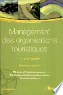 Management des organisations touristiques
