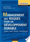 Management des risques pour un développement durable