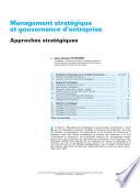 Management Strategique et Gouvernance D'Enterprise