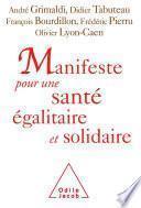 Manifeste pour une santé égalitaire et solidaire