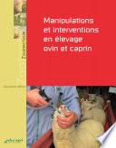 Manipulations, interventions sur le bétail : ovins et caprins (édition 2015)