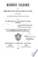 Manrèse salésien ou méditations pour tous les jours de l'année