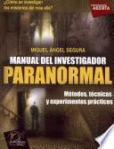 Livre Manual del investigador paranormal