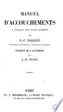 Manuel d'accouchements à l'usage des sages-femmes