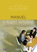 Manuel d'audit interne