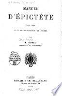 Manuel d'Epictète