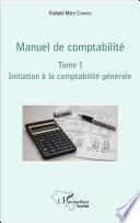 Manuel de comptabilité Tome I