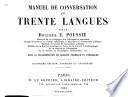 Manuel de conversation en trente langues