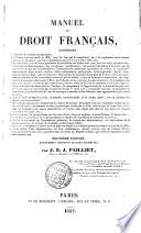 Manuel de droit français