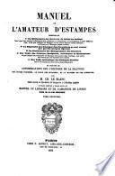 Manuel de l'amateur d'estampes
