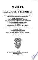 Manuel de l'amateur d'estampes ...