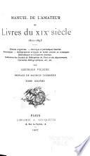 Manuel de l'amateur de livres du XIXe siècle, 1801-1893: A-Z