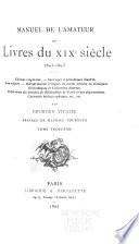 Manuel de l'amateur de livres du XIXe siècle, 1801-1893: A-Z