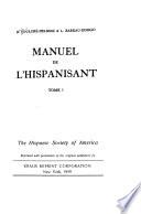 Manuel de l'hispanisant