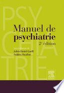 Manuel de psychiatrie