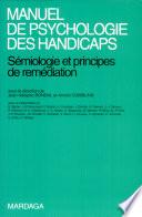 Manuel de psychologie des handicaps
