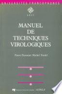 Manuel de techniques virologiques