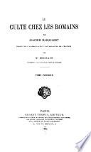 Manuel des antiquités romaines